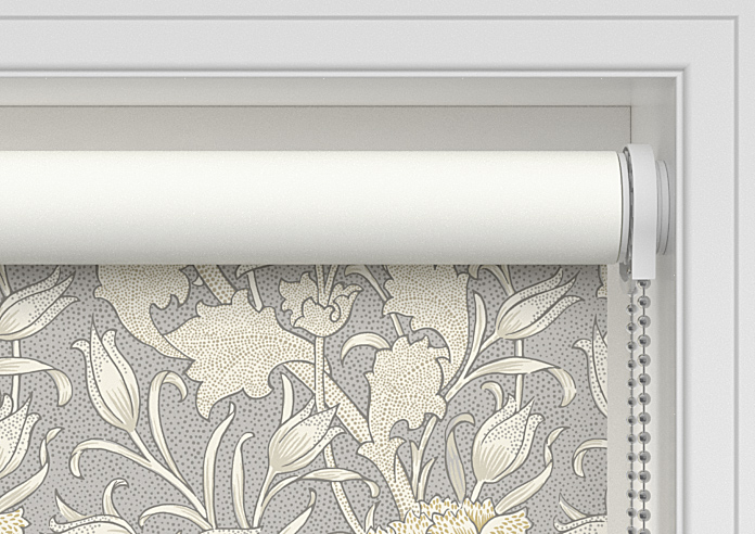 William Morris At Home Wild Tulip, Limestone - Twist&Fit Roller Blind - Image 10